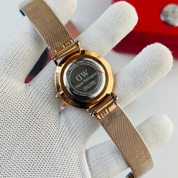 Daniel Wellington Classic Petite Melrose Black Gold Ladies Watch