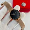Daniel Wellington Classic Petite Melrose Black Gold Ladies Watch