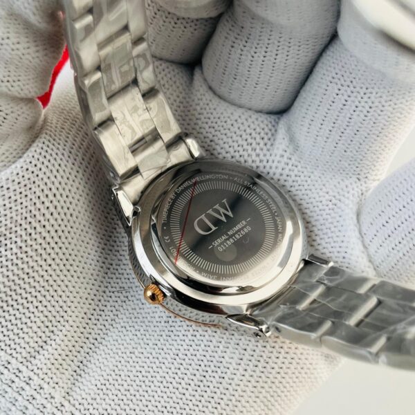 Daniel Wellington Iconic Link White Silver Ladies Watch