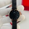 Daniel Wellington Classic Petite Melrose Full Black Ladies Watch