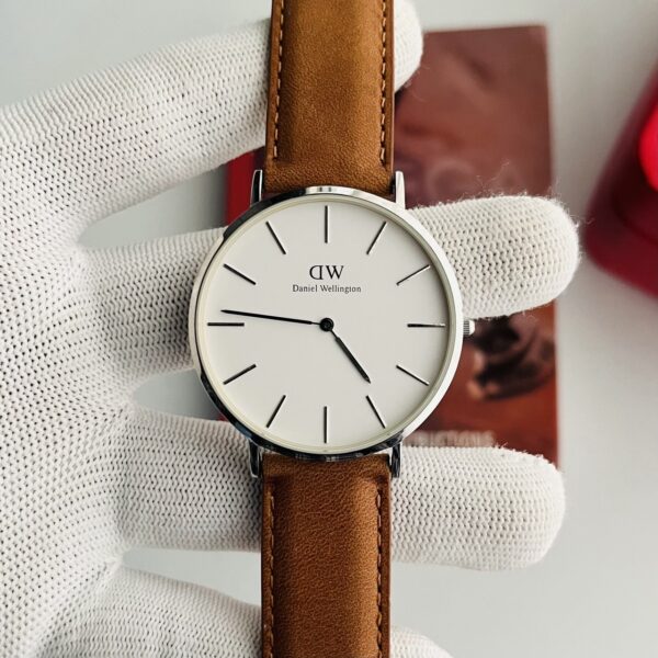 Daniel Wellington Classic White Brown Mens Watch