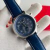 Longines Master Collection Moonphase Blue Dial Leather Strap Mens Watch