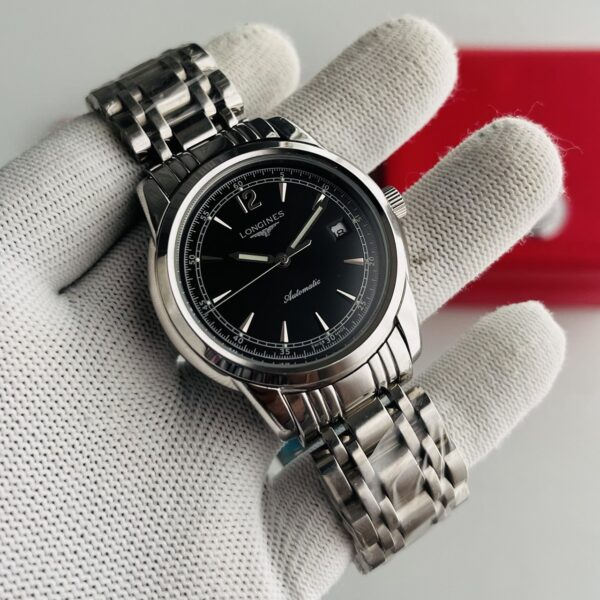 Longines Master Collection Automatic Black Dial Bracelet Men's Watch