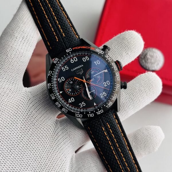 Tag Heuer Carrera Porsche Edition Chronograph Black Dial Men's Watch