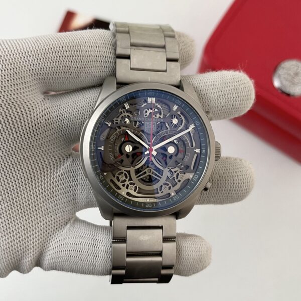 Tag Heuer Grand Carrera Calibre 7 Twin-Time Grey Dial Bracelet Men's Watch