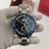 TAG Heuer Carrera Calibre 36 Blue Bezel Steel Bracelet Men's Watch
