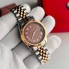 Rolex Datejust Brown Dial Two-Tone Bracelet Automatic Ladies Watch