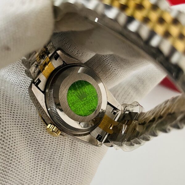 Rolex Datejust Gold Dial Two Tone Bracelet Automatic Ladies Watch