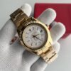 Rolex Sky-Dweller White Dial Gold Bracelet Automatic Men's Watch