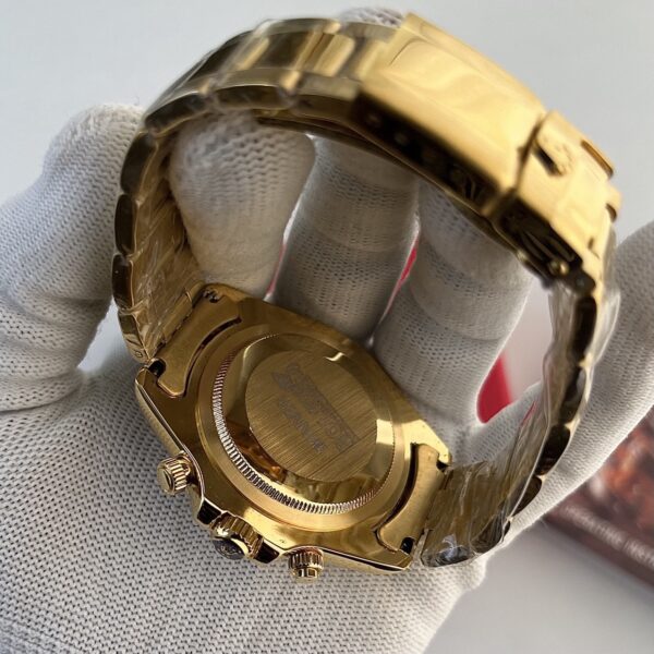 Rolex Daytona Gold Dial Gold Bracelet Automatic Men's Watch